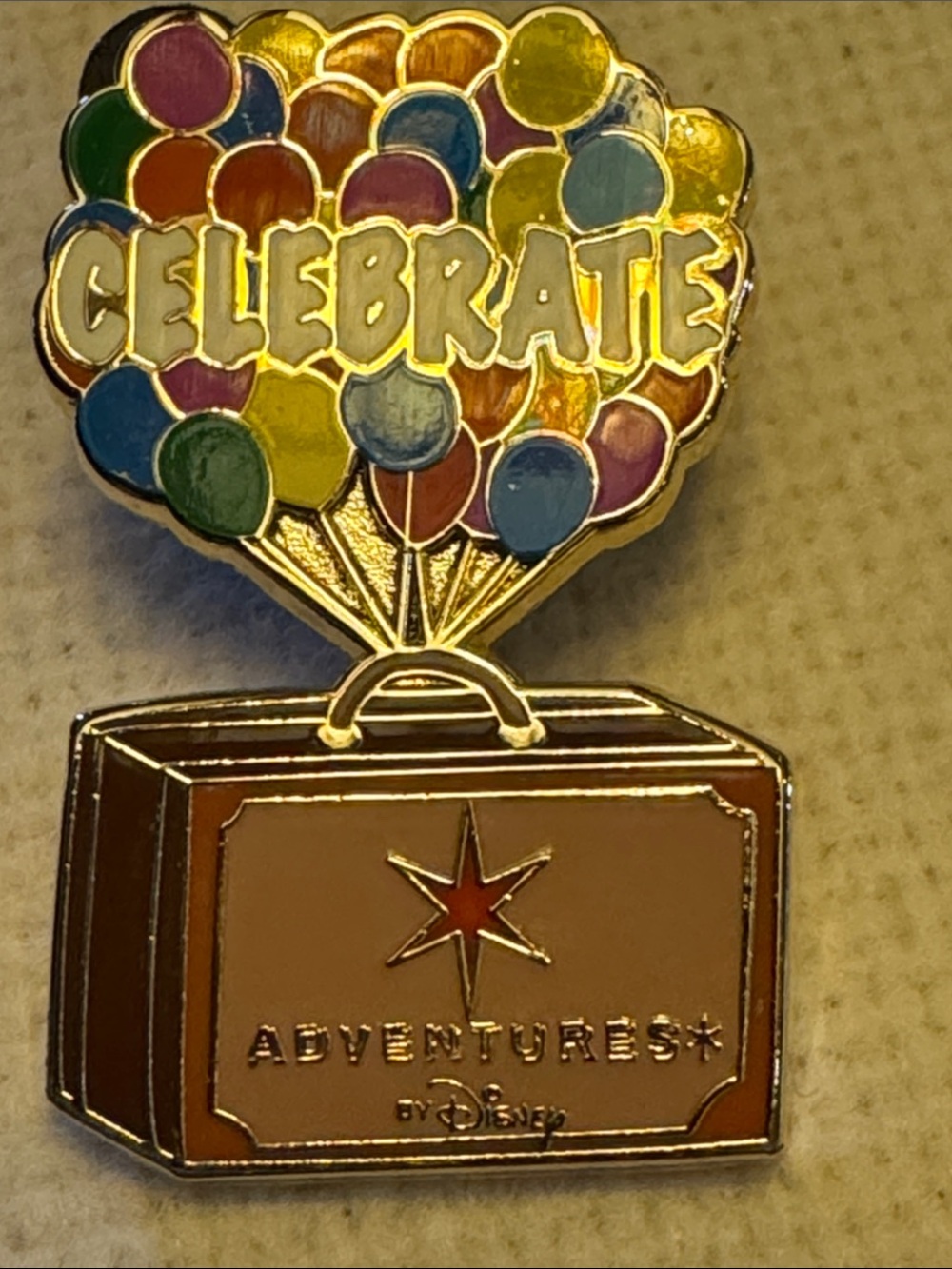 Disney Adventures Pin - Celebrate